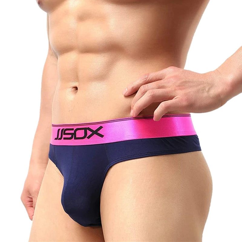 Gay Underwear Men Thongs Jockstrap Men Modal G Strings Thong Underwear Sissy Tanga Hombre Breathable Sexy Lingerie for Men