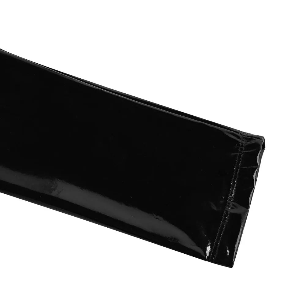 Gay Sexy Mens Lingerie Shiny Patent Leather Open Back Open Pouch Skinny Tight Pants Leggings Night Clubwear Parties Trousers