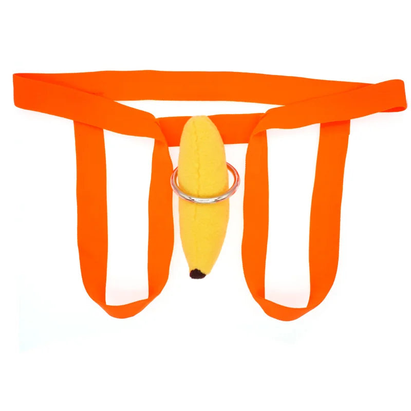 gay men underwear 2019 sexy hot Mens Crotchless Thongs G-String Metal Ring Elastic Panties jockstrap gay underwear - Cosmic Twink