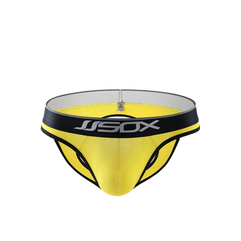Sexy Gay Underwear Men Modal Jockstrap String Homme Thongs Briefs Mens Underwear Men Slip Cueca Male Panties Underpants Briefs - Cosmic Twink