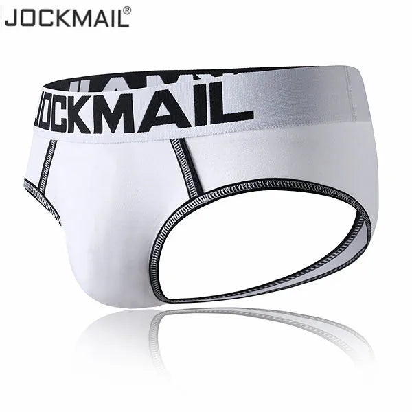 Sexy Men Underwear pouch mens briefs Scrotum Care Capsule Function Youth Health Seoul convex separation Gay underwear slip homme - Cosmic Twink