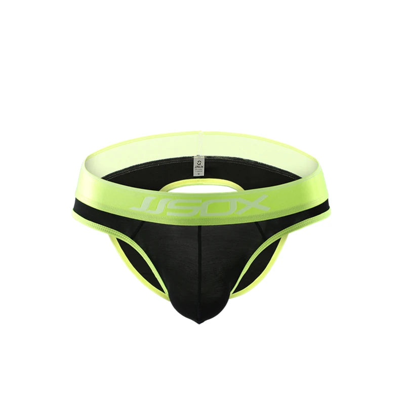 Sexy Gay Underwear Men Modal Jockstrap String Homme Thongs Briefs Mens Underwear Men Slip Cueca Male Panties Underpants Briefs - Cosmic Twink