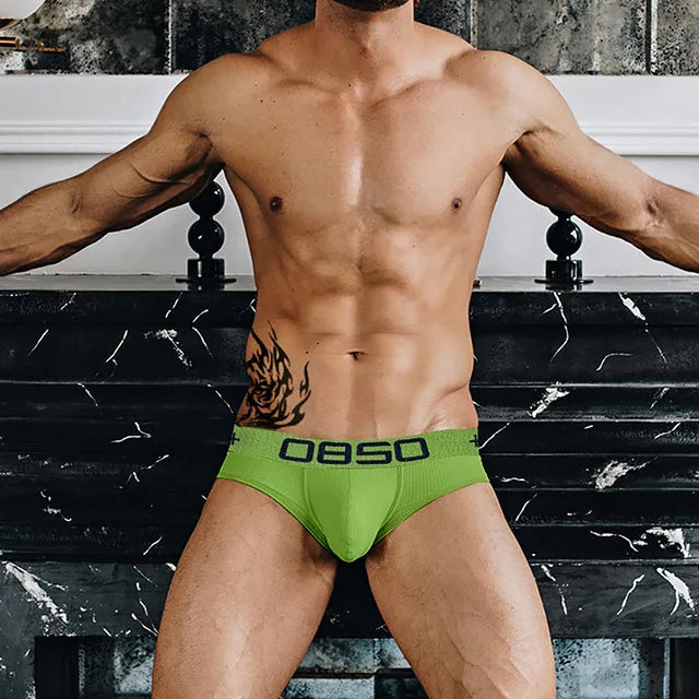 ORLVS Brand sexy gay briefs men underwear male panties breathable kincker for men jockstrap gay bikini briefs cueca tanga hombre - Cosmic Twink