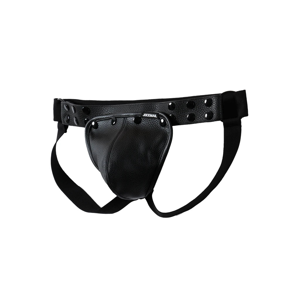 Men Harness Bodysuit Men's Jockstraps Gay Underwear Jock with Removable Codpiece Big Bulge. Adjustable Comfort and Size. - Cosmic Twink