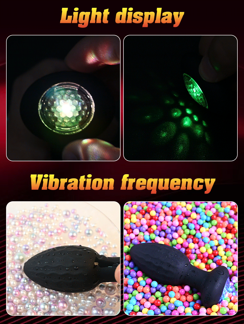 Anal Plug Vibrator Gay Anal Dildo Toy Butt Plug Stimulator Masturbation Penetration Vagina Anal Vibrating Men Women Toys Adults - Cosmic Twink
