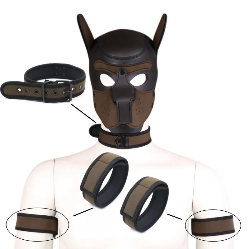 Exotic Accessories Male Harness Punk Rave Sexual Arm Harness Belts For Men Gay Body Bondage Armband Clothes Fetish Puppy Cosplay - Cosmic Twink