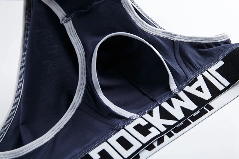 JOCKMAIL Brand Men Underwear Briefs Sexy Gay Penis Pouch Push up calzoncillos hombre slip cuecas Gay Underwear Enhancing panties - Cosmic Twink