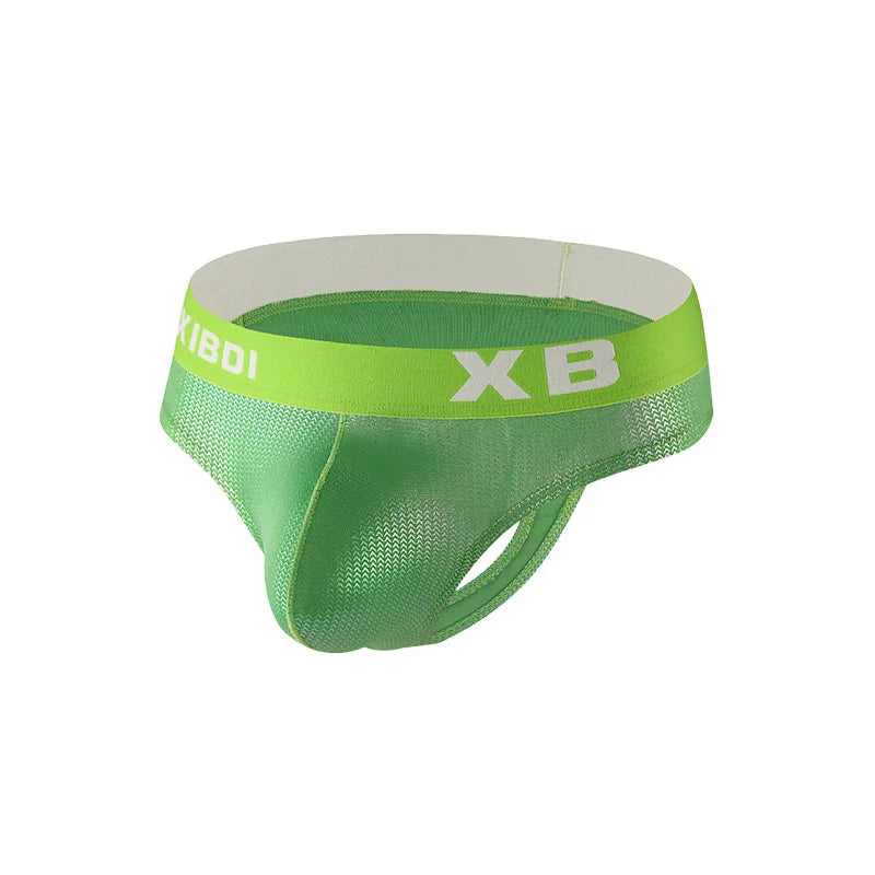 Gay Fashionable Bikini for Men Sexy T Back Thong Breathable Comfortable Bulge Pouch G String Homme Nightclub Performance Panties