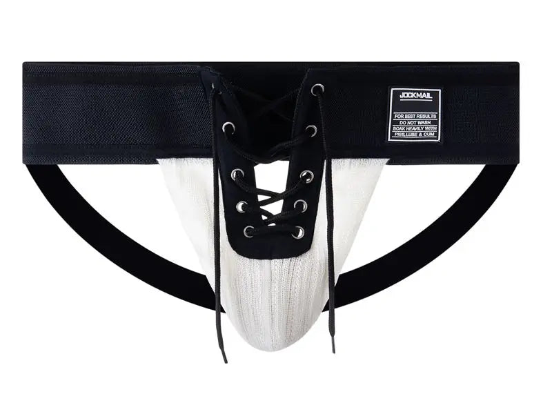 Jockmail Sexy Men Underwear Briefs Jockstrap Bare Buttocks Panties Gay Male Panties Shorts Bulging Bag Soft Underpants Cueca - Cosmic Twink