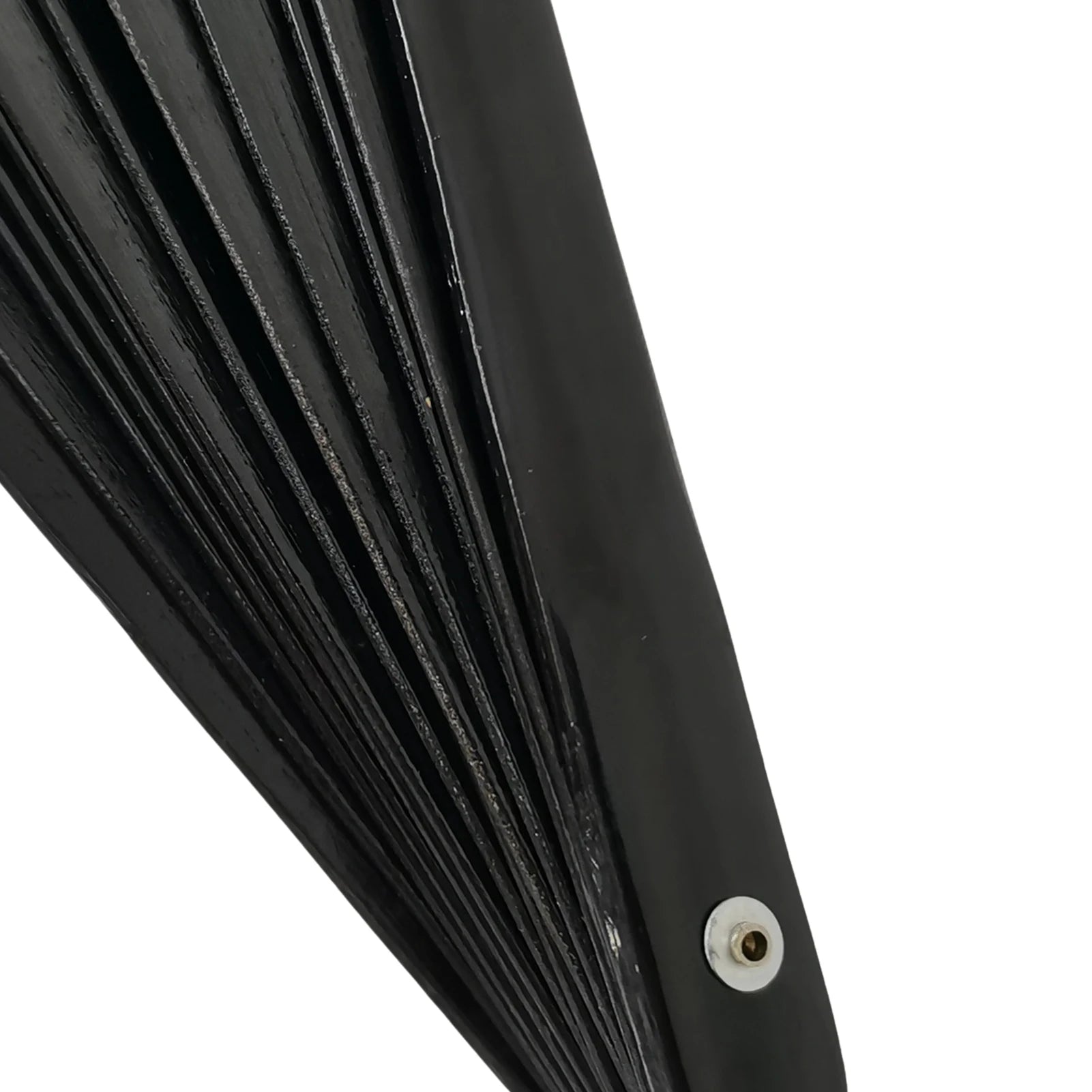 Large Folding Hand Fan Bling Bling Hand Rave Fan Rainbow Print Bamboo Oxford Cloth Pride Festival Handheld Fan For Party Gift - Cosmic Twink