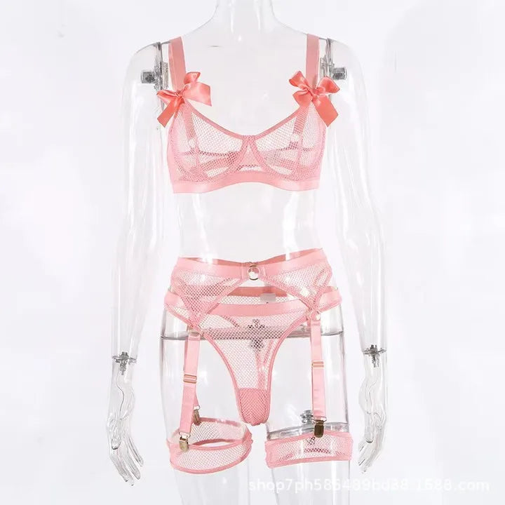 Sexy Lingerie Super Hot Women Underpants Women's Underwear Sets Sexy Night Clothes Below Set of Clothes Romantic Lingeries Set - Cosmic Twink