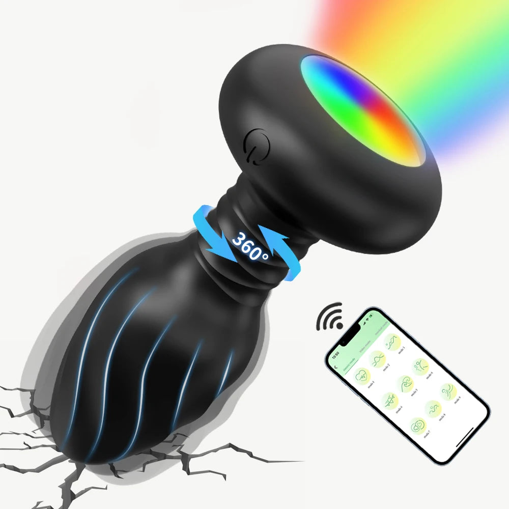 Anal Plug Vibrator Gay Anal Dildo Toy Butt Plug Stimulator Masturbation Penetration Vagina Anal Vibrating Men Women Toys Adults - Cosmic Twink