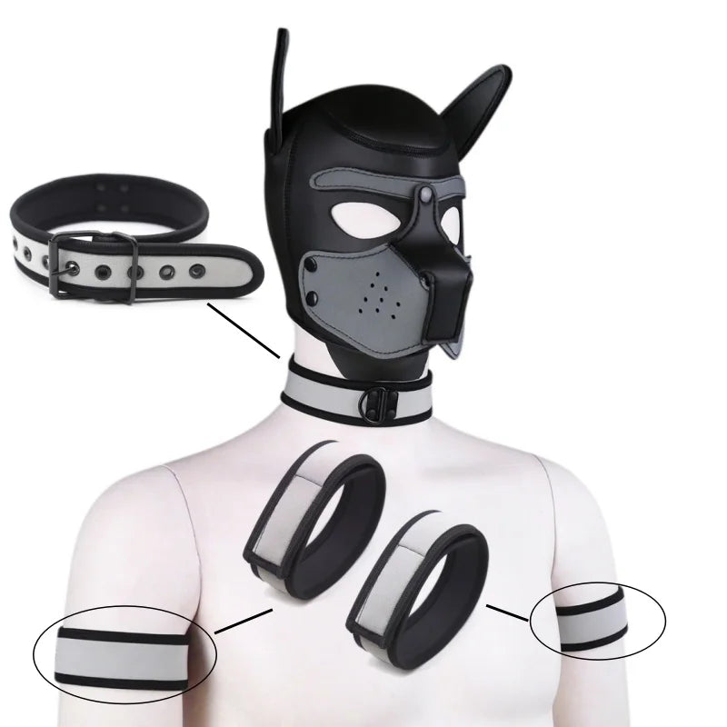 Exotic Accessories Male Harness Punk Rave Sexual Arm Harness Belts For Men Gay Body Bondage Armband Clothes Fetish Puppy Cosplay - Cosmic Twink