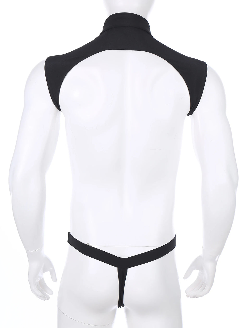 Mens Jockstrap Gay Lingerie Mini Bikini Thongs Bodysuit Underwear Sexy Western Cowboy Club Wear Printed Fringe Tassels Jumpsuit