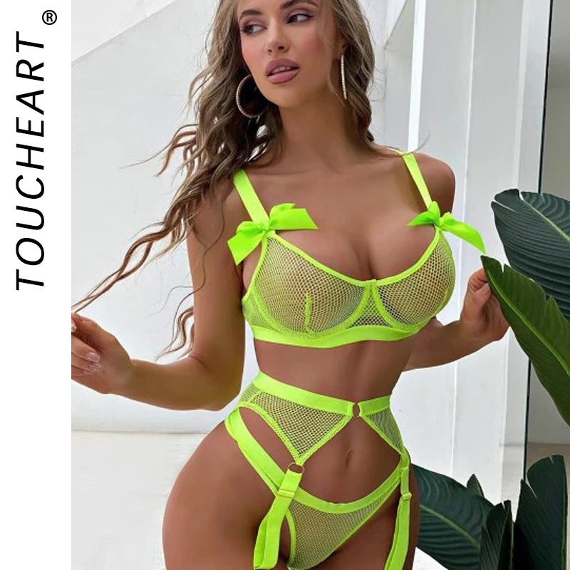 Sexy Lingerie Super Hot Women Underpants Women's Underwear Sets Sexy Night Clothes Below Set of Clothes Romantic Lingeries Set - Cosmic Twink