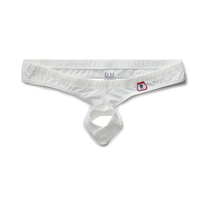 Gay G-String Sexy Underwear For Men Sissy Stick Tanga Hombre Low-Rise Cotton Cuecas Mascilinas Slips Sexys Hombre Gays Bikini - Cosmic Twink