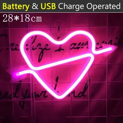 Mouth tongue Neon Light Sign LED Sexy Lips Lamp Decoration Table Room Shop Wall Party Gift USB & Battery Case Powered - Cosmic Twink