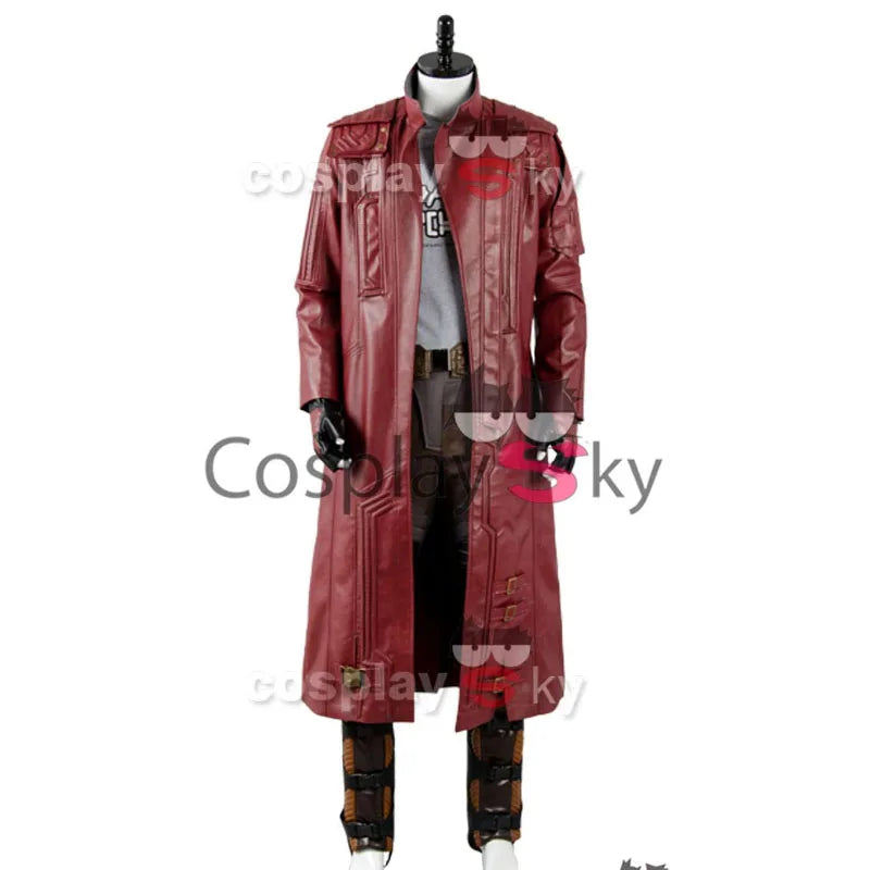Star Lord Cosplay Costume Outfits Coat Shirt Pants For Adult Men Male Boy Movie RolePlay Halloween Carnival Party Disguise Suit