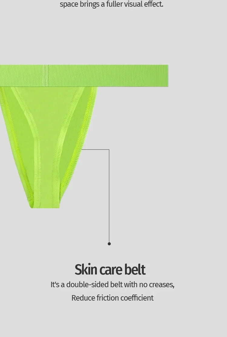 Modal Men's Sexy Briefs Low Waisted Bikini Thongs Jockstrap Underwear Gay Sissy Panties Calzoncillos Hombre - Cosmic Twink