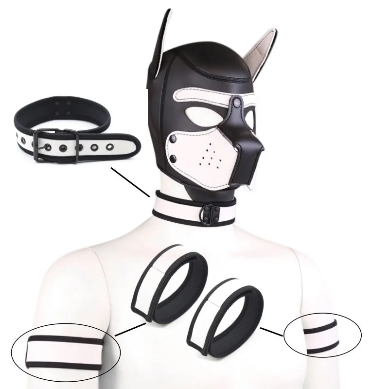 Exotic Accessories Male Harness Punk Rave Sexual Arm Harness Belts For Men Gay Body Bondage Armband Clothes Fetish Puppy Cosplay - Cosmic Twink