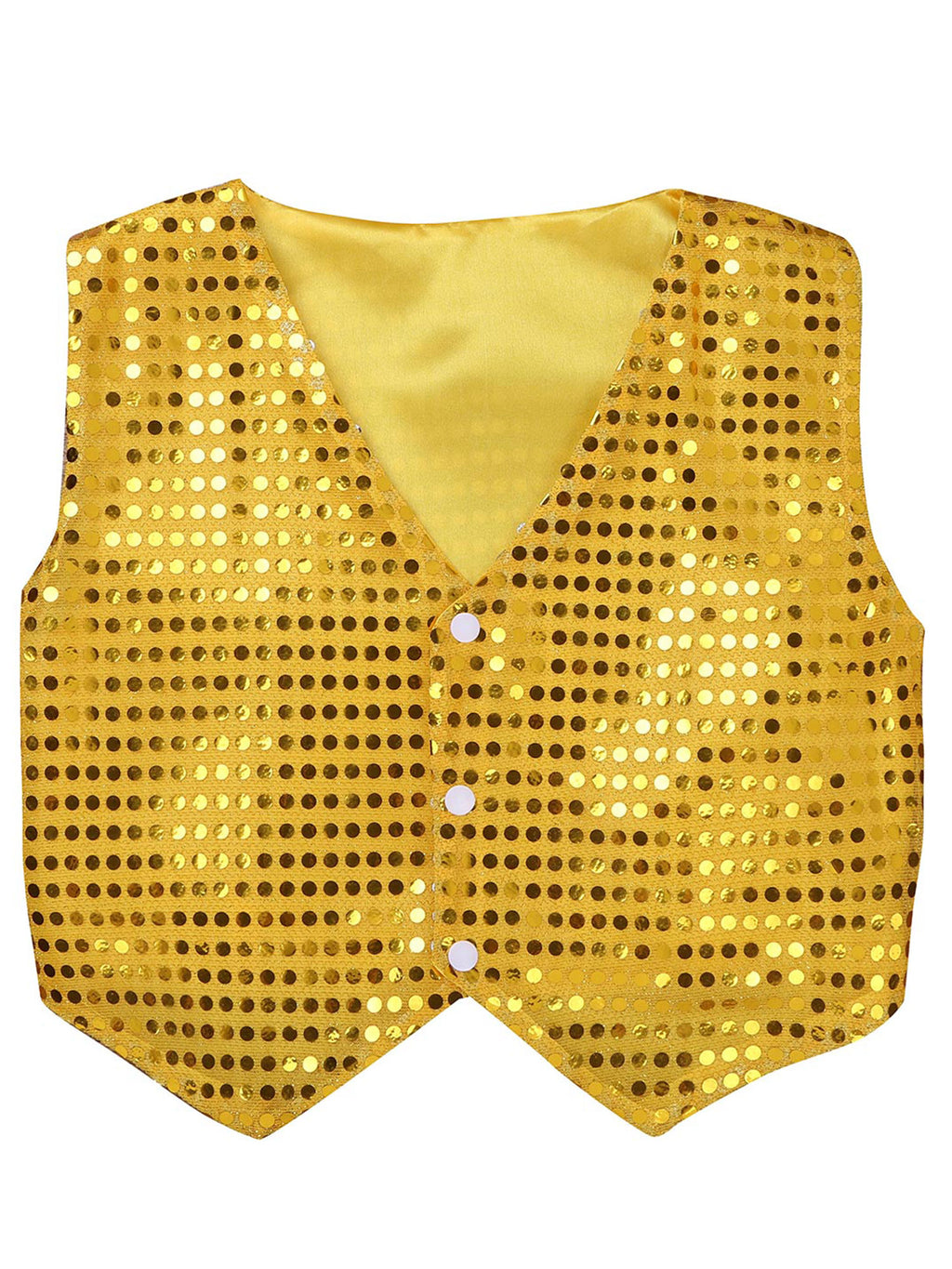 Mens Shiny Sequined Vest Tops V Neck Disco Irregular Hem Waistcoat Hiphop Jazz Dance Festival Rave Outfits Performance Costume - Cosmic Twink