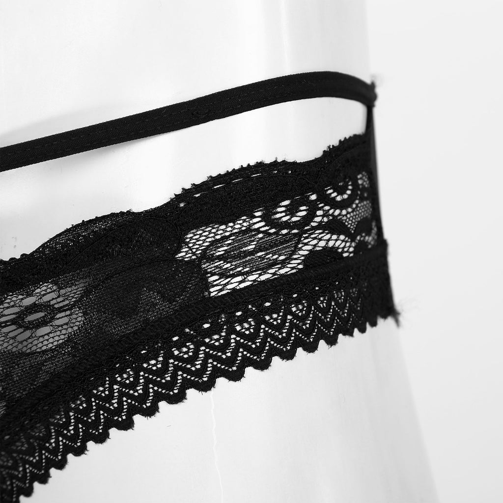 Mens Sexy Panties Lingerie Gay Male Sexy Briefs Underwear See-Through Mesh Strappy Crotchless Underpants - Cosmic Twink