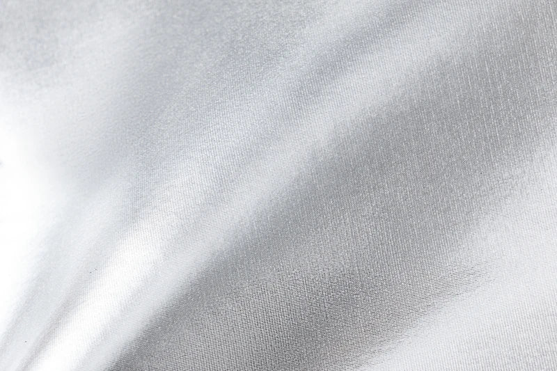 Harness Men Strap Costume Sexy Shoulder Bondage Chest Lingerie Metal Shaper Gay Men Underwear Neoprene & Metallic Leather Top - Cosmic Twink