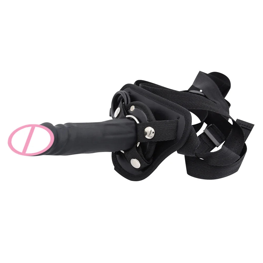 Men Strap On Dildo Panties Wearable Massager Penis Penetration For Couples Dildos Lesbian Cock Gay Harness Women Realistic SexSM - Cosmic Twink