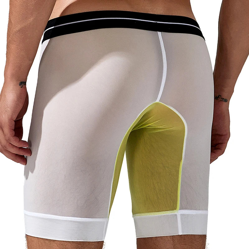 Seobean-men's new coming long boxer briefs underwear - Cosmic Twink