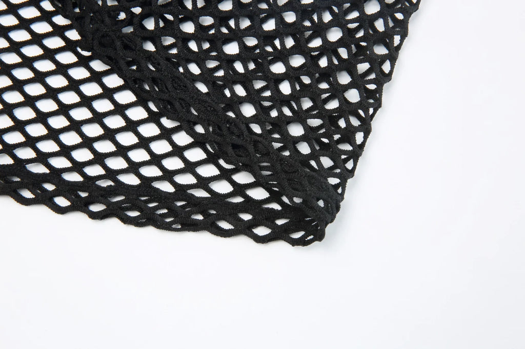 Mens Sexy Crop Tops PU Leather Mesh Lingerie Mini Vest Tanks Short Sleeve Muscle Clubwear Erotic Costume O-Neck - Cosmic Twink