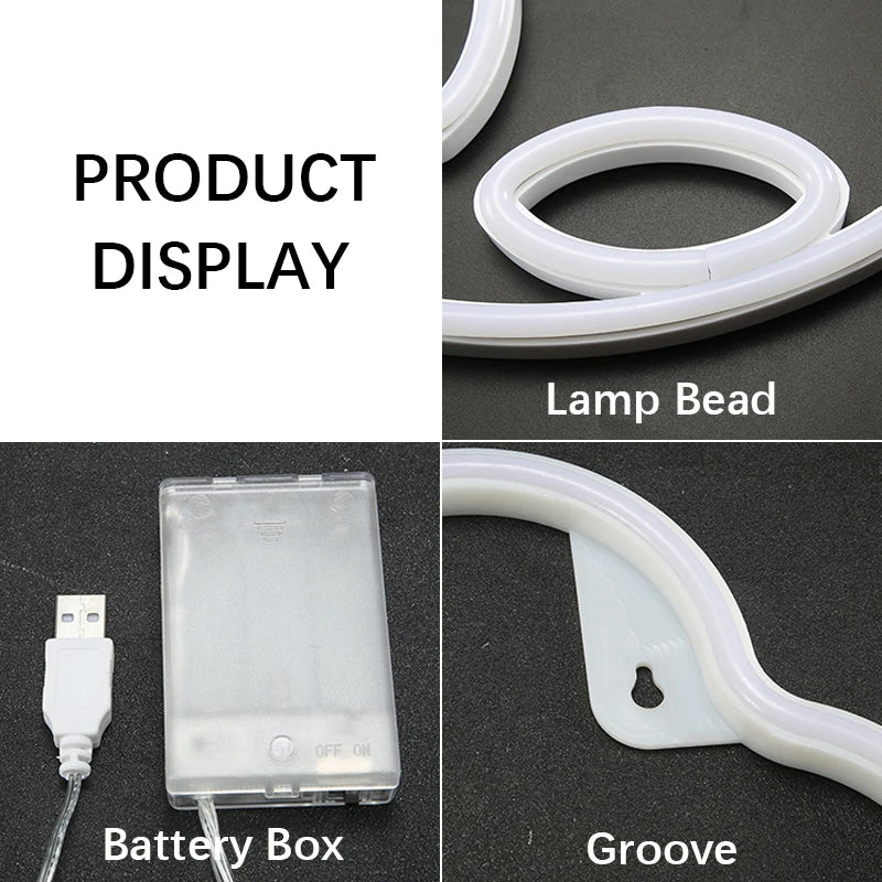 Alien LED Neon Signs Light Logo Gaming Wall lamp Funny Alien Atmosphere Lighting for Kids Gift Game Office Party Camping Decor - Cosmic Twink