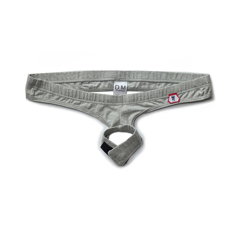 Gay G-String Sexy Underwear For Men Sissy Stick Tanga Hombre Low-Rise Cotton Cuecas Mascilinas Slips Sexys Hombre Gays Bikini - Cosmic Twink