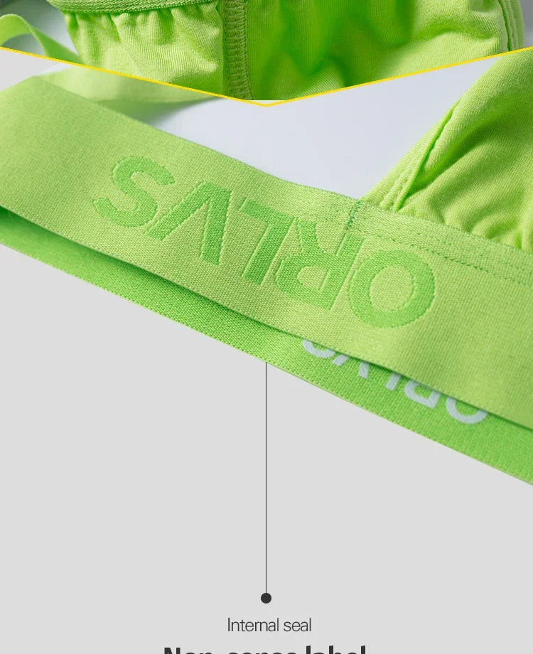 Modal Men's Sexy Briefs Low Waisted Bikini Thongs Jockstrap Underwear Gay Sissy Panties Calzoncillos Hombre - Cosmic Twink