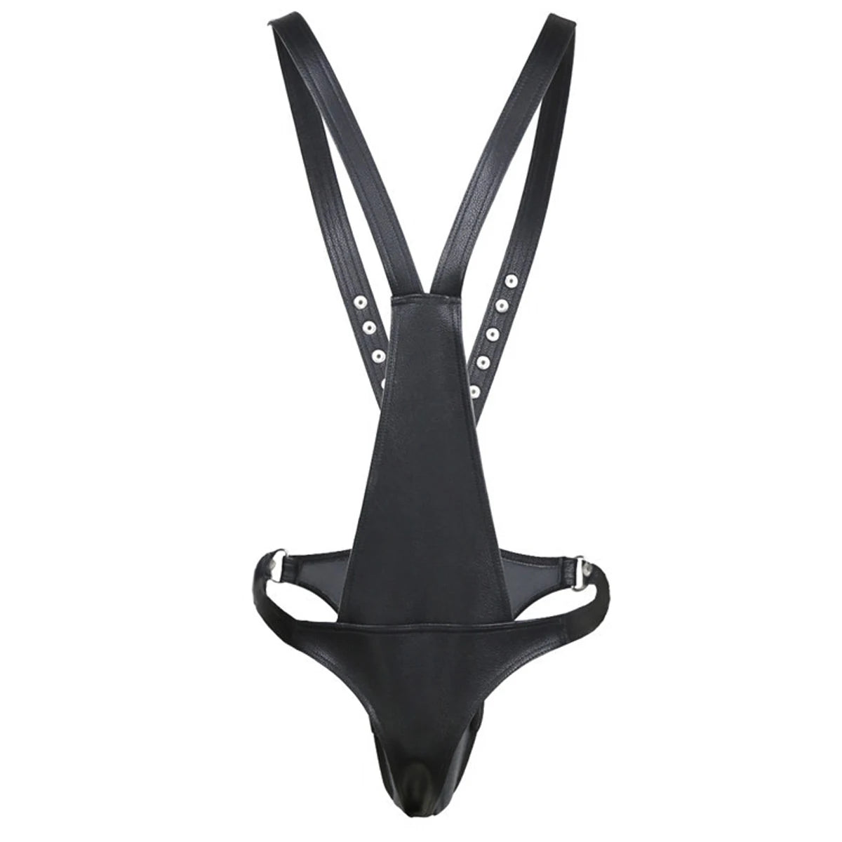 Hot Erotic Underwear BDSM Fetish Costume Men Gay Leather Harness Body Bondage Belt Strap Punk Rave Cock Cage Chastity Panties - Cosmic Twink