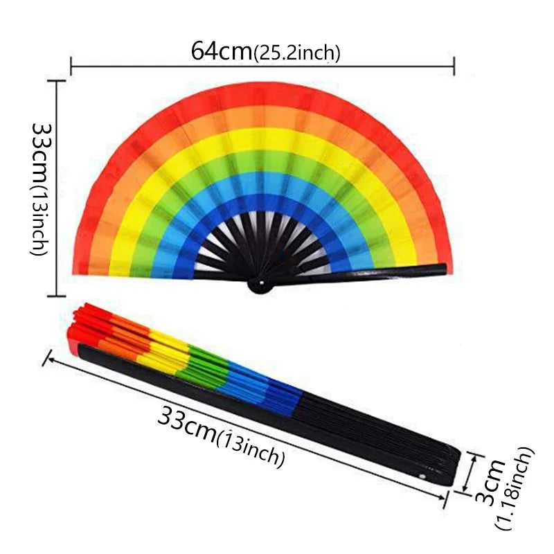 Chinese Kung Fu Fan Martial Arts Dance Folding Fan Traditional Martial Ventilador Portable Hand Folding Fans Performance Props - Cosmic Twink