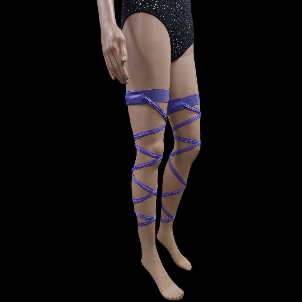 New Women's LED Rave Leg Wraps clothing accessories Personality Fashion Suitable For Multiple Scenarios LED lights Up Leg Wraps - Cosmic Twink