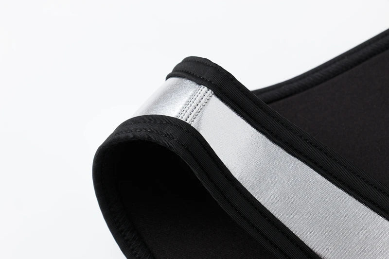 Harness Men Strap Costume Sexy Shoulder Bondage Chest Lingerie Metal Shaper Gay Men Underwear Neoprene & Metallic Leather Top - Cosmic Twink