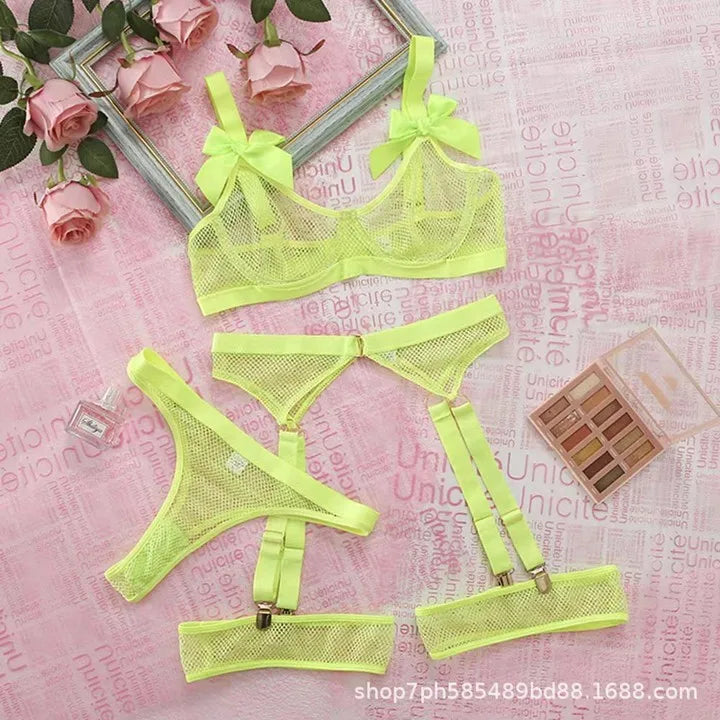 Sexy Lingerie Super Hot Women Underpants Women's Underwear Sets Sexy Night Clothes Below Set of Clothes Romantic Lingeries Set - Cosmic Twink