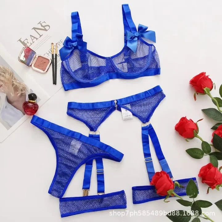 Sexy Lingerie Super Hot Women Underpants Women's Underwear Sets Sexy Night Clothes Below Set of Clothes Romantic Lingeries Set - Cosmic Twink