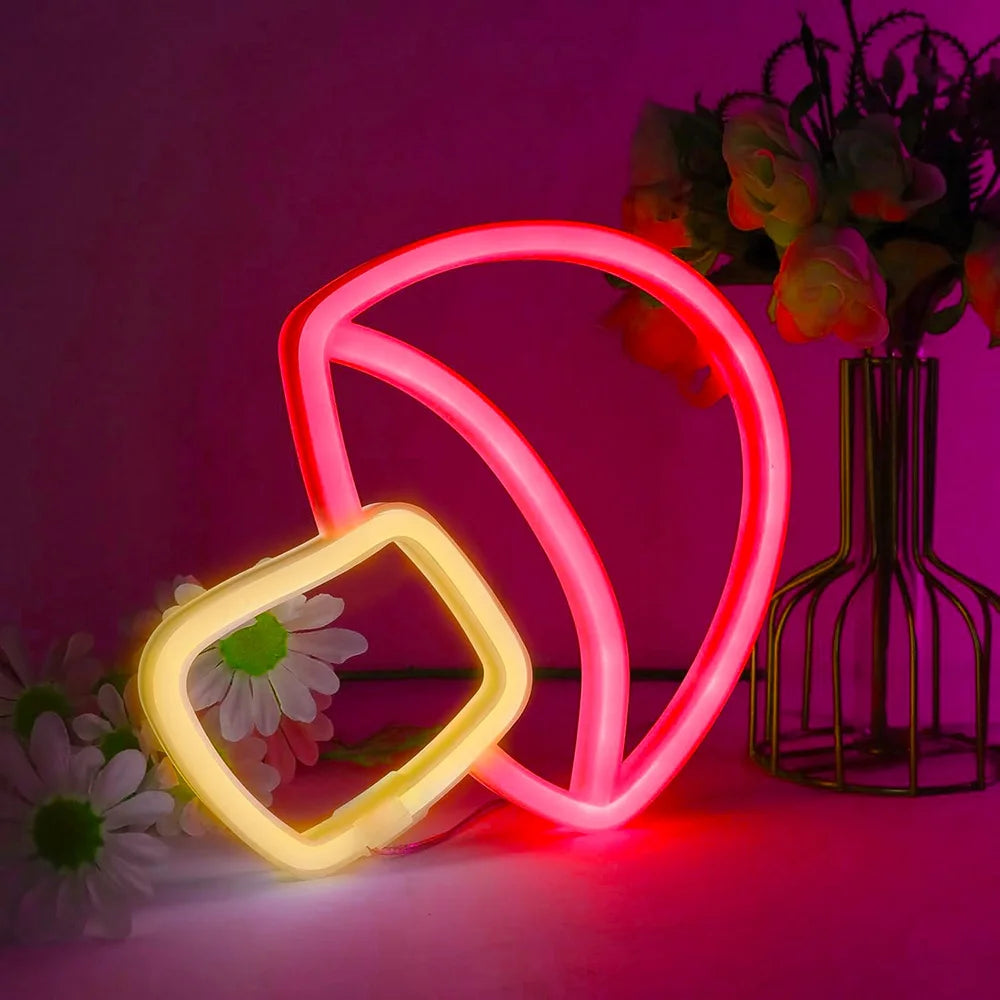 Butterfly Neon Sign USB/Battery Powered Cat LED Neon Light Skull Neon Lamp Wall Art Decor for Home Bedroom Birthday Gift Wedding - Cosmic Twink