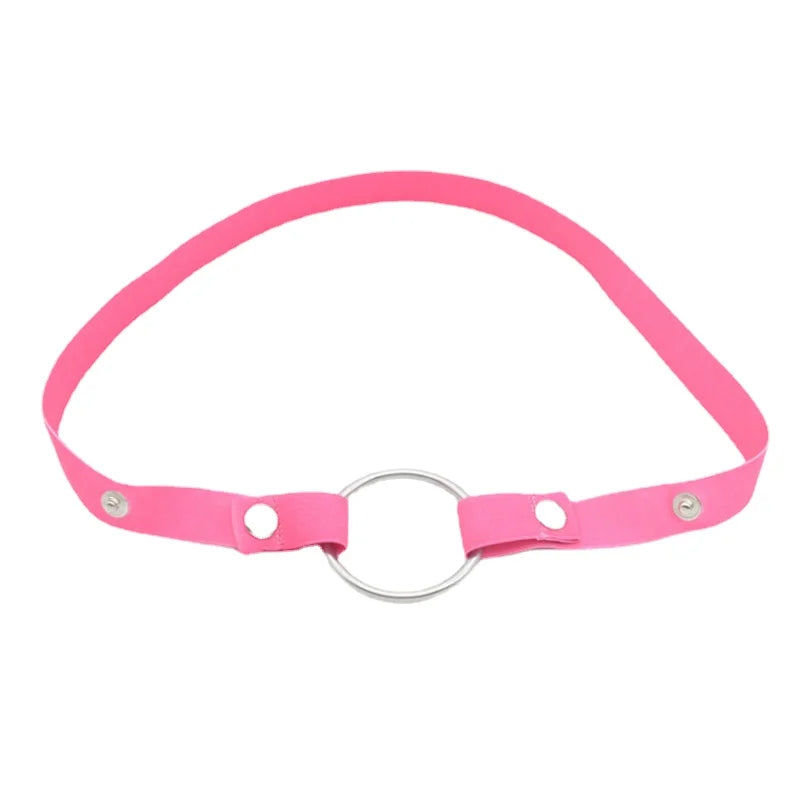 Male Bondage Penis Ring Multicolor Chastity Cage Auxiliary Belt Scrotal Cock Sexy Toys For Sissy Gay Accessories For Couples 18+ - Cosmic Twink