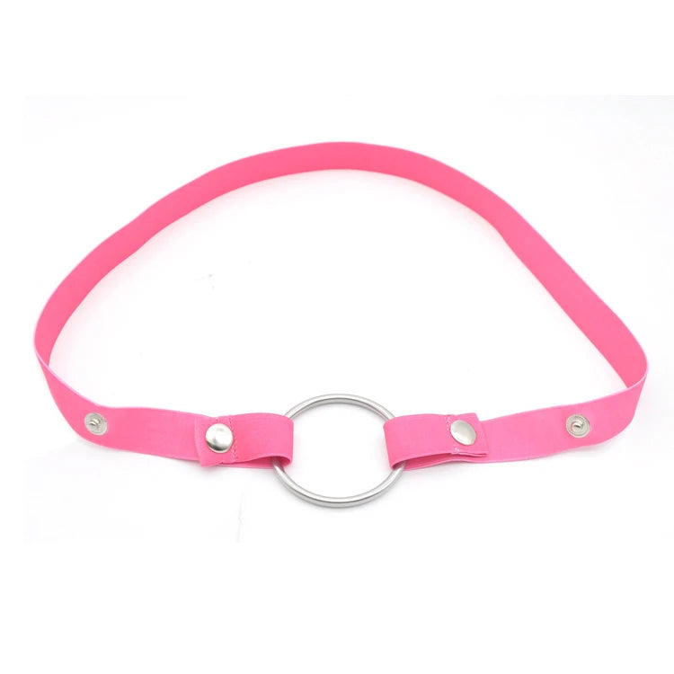 Male Bondage Penis Ring Multicolor Chastity Cage Auxiliary Belt Scrotal Cock Sexy Toys For Sissy Gay Accessories For Couples 18+ - Cosmic Twink