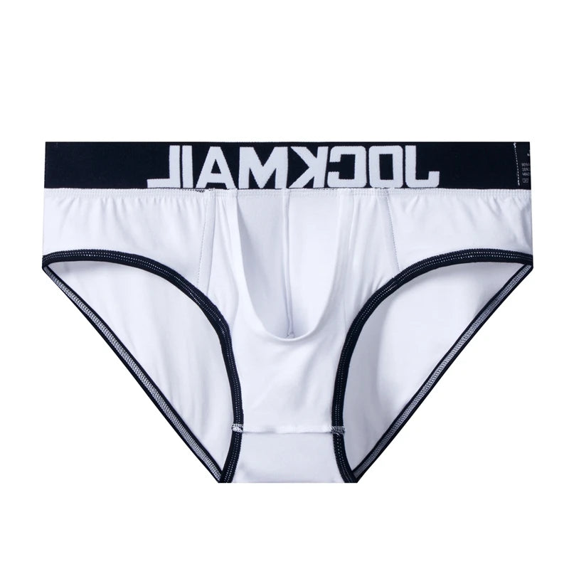 JOCKMAIL Brand Men Underwear Briefs Sexy Gay Penis Pouch Push up calzoncillos hombre slip cuecas Gay Underwear Enhancing panties - Cosmic Twink