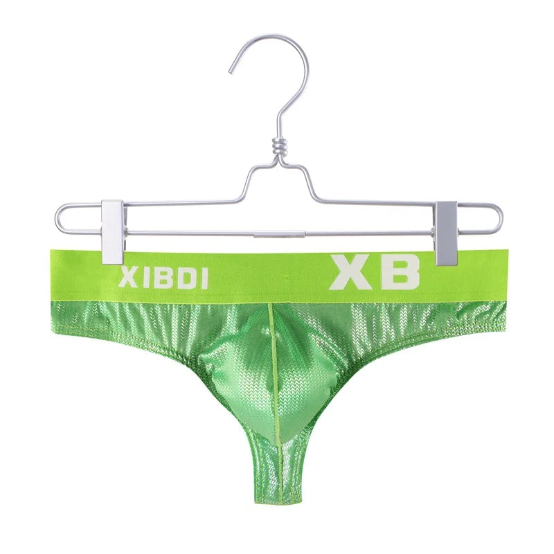 Gay Fashionable Bikini for Men Sexy T Back Thong Breathable Comfortable Bulge Pouch G String Homme Nightclub Performance Panties