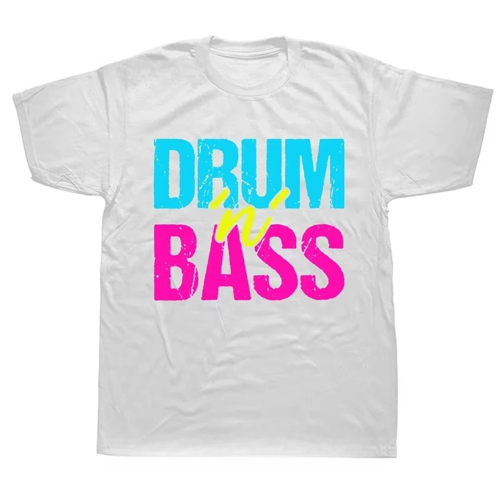 Techno Rave T Shirt Dj Electronic Dance Music Summer Graphic Cotton Streetwear Short Sleeve Birthday Gifts T-shirt Mens Clothing - Cosmic Twink