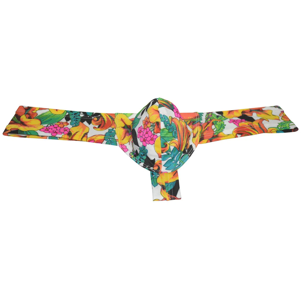 Sexy Men's Bikini Briefs Print Mini Boxershorts Bulge Pouch Breathbale Underwear Ultrathin Swim Briefs Thong Slip Beach Panties - Cosmic Twink