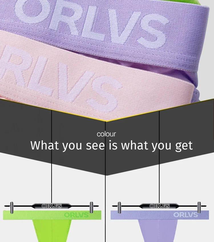 Modal Men's Sexy Briefs Low Waisted Bikini Thongs Jockstrap Underwear Gay Sissy Panties Calzoncillos Hombre - Cosmic Twink