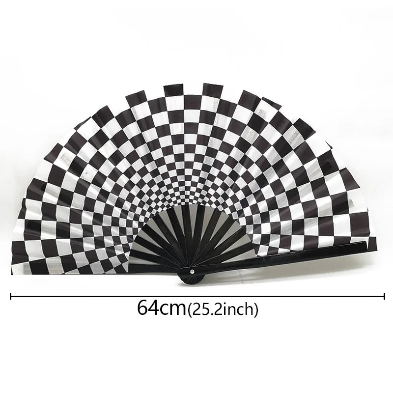 Chinese Kung Fu Fan Martial Arts Dance Folding Fan Traditional Martial Ventilador Portable Hand Folding Fans Performance Props - Cosmic Twink