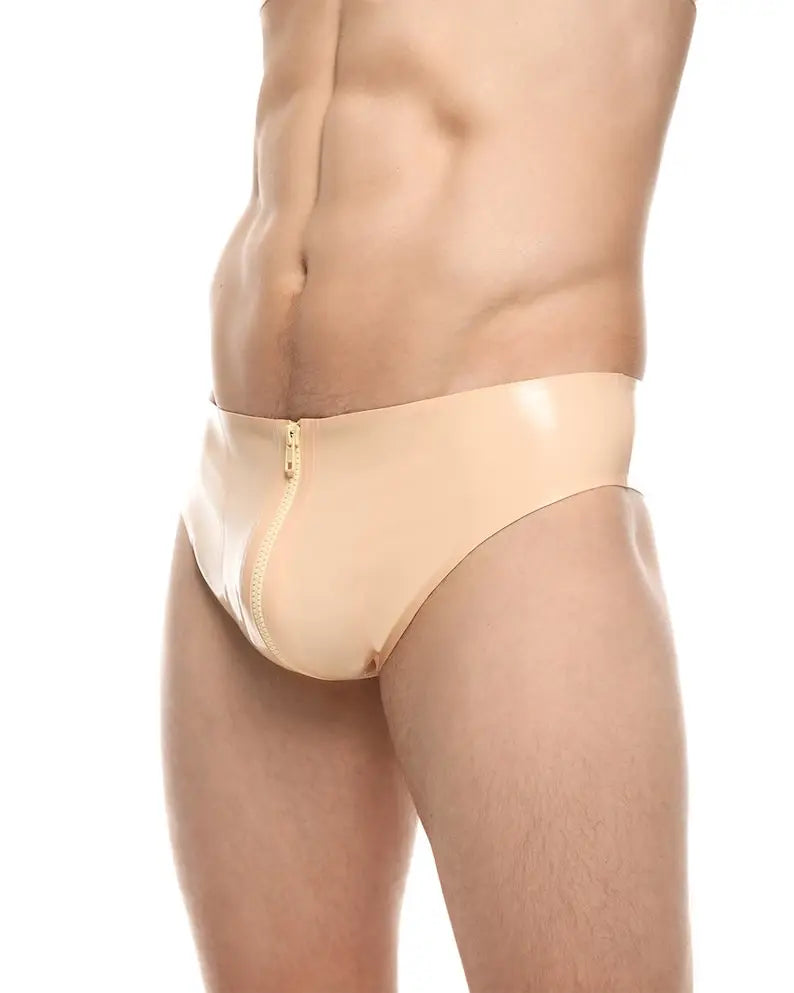 fetish Latex underwea Mens  rubber Comfortable Gay Men Sexy Underwear Thong Men Jockstrap Thongs And G strings Sexi - Cosmic Twink