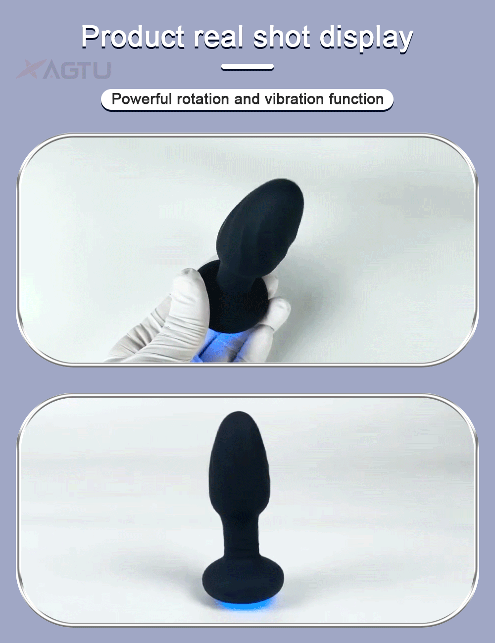 Anal Plug Vibrator Gay Anal Dildo Toy Butt Plug Stimulator Masturbation Penetration Vagina Anal Vibrating Men Women Toys Adults - Cosmic Twink